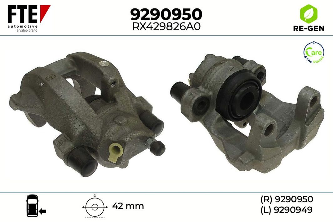 Гальмівний супорт FTE 9290950 - zapix