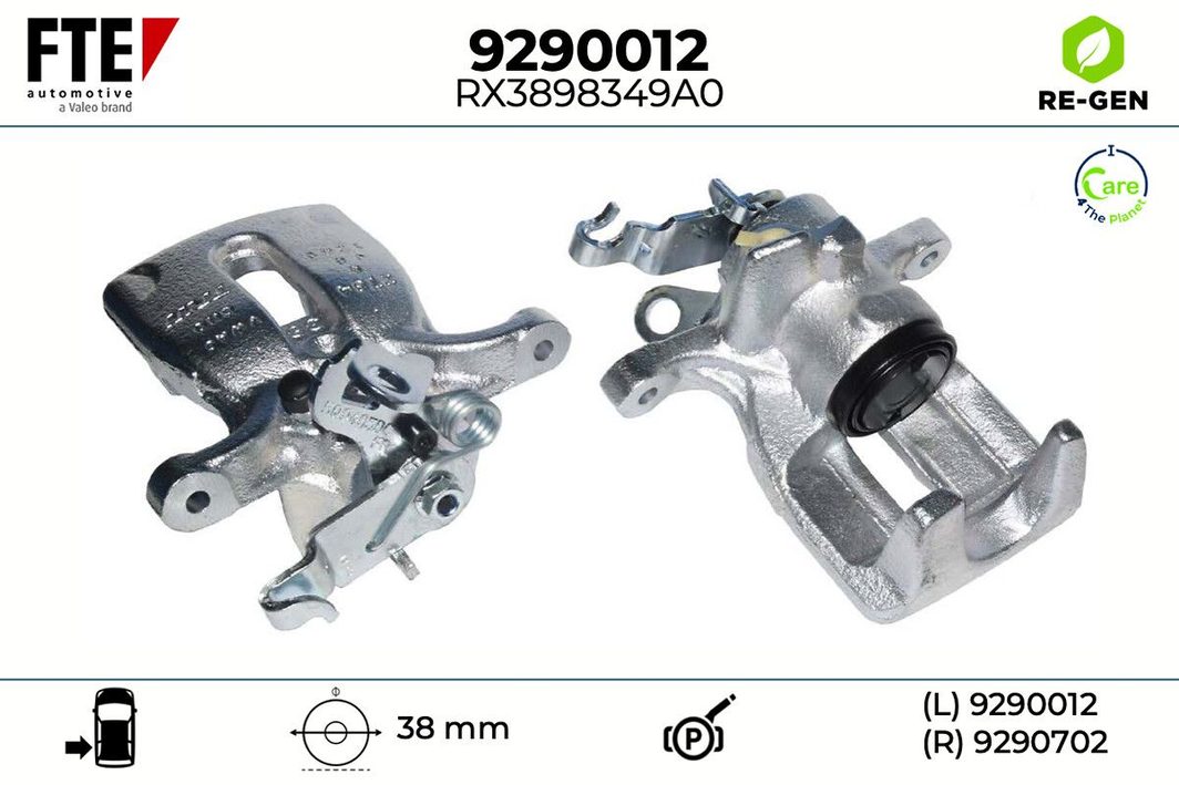 Гальмівний супорт FTE 9290012 - zapix