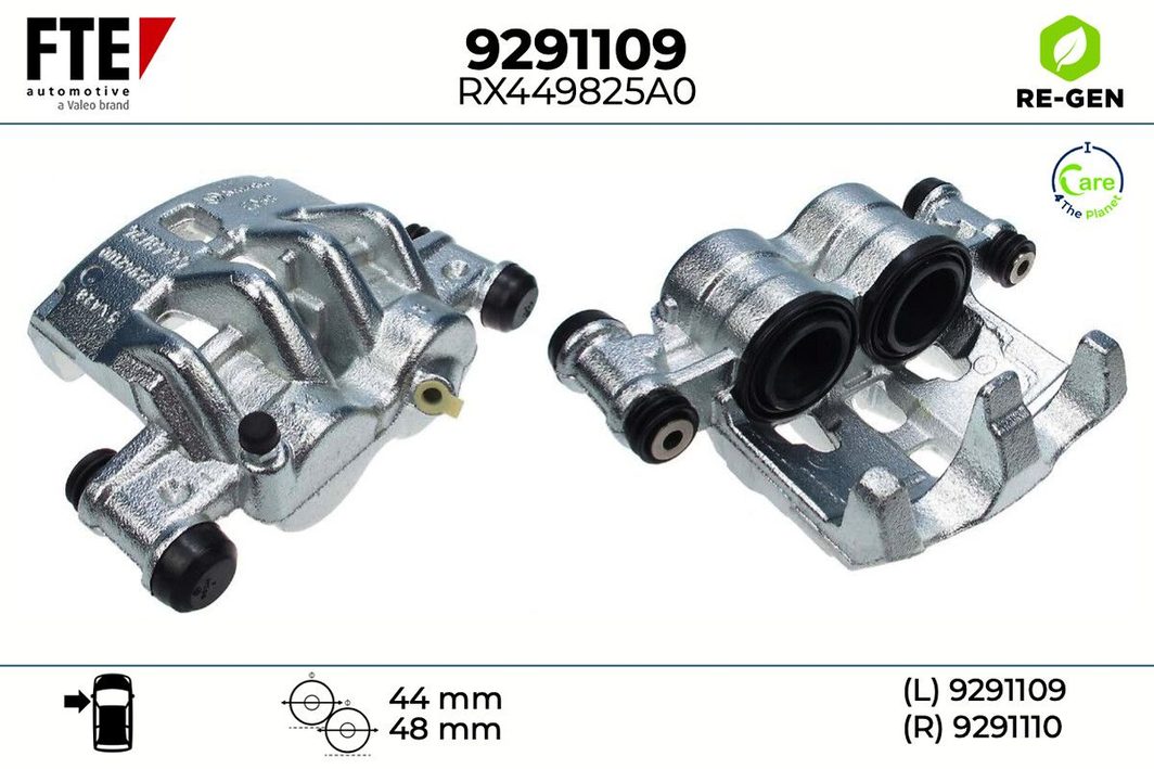 Гальмівний супорт FTE 9291109 - zapix