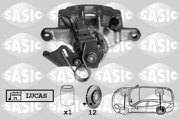 Гальмівний супорт SASIC 6504022 - zapix