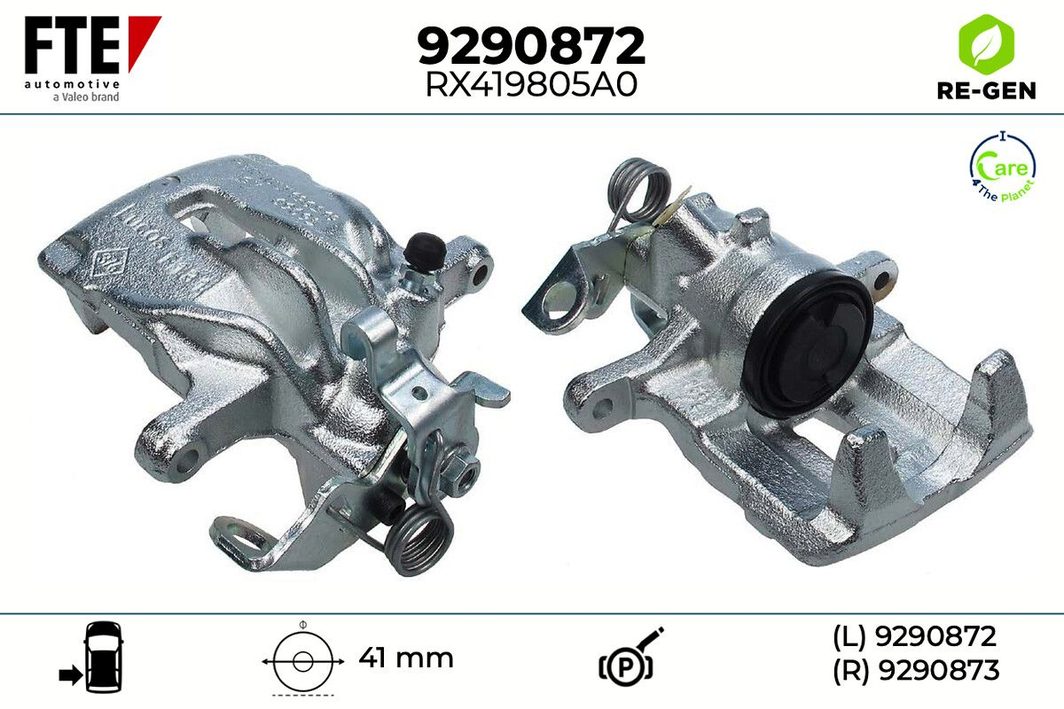 Гальмівний супорт FTE 9290872 - zapix