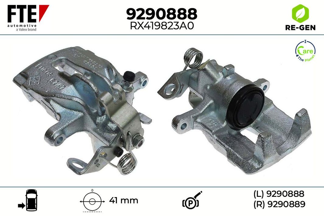 Гальмівний супорт FTE 9290888 - zapix