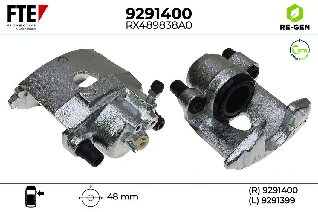 Гальмівний супорт FTE 9291400 - zapix