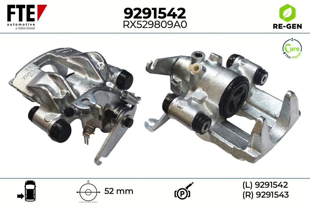 Гальмівний супорт FTE 9291542 - zapix