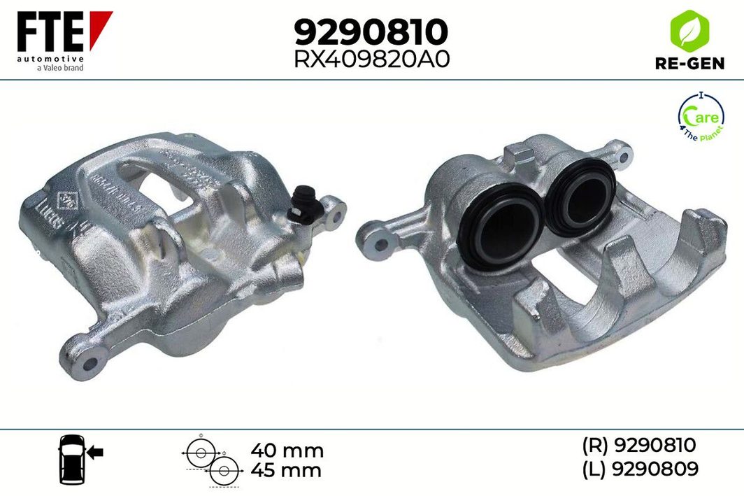 Гальмівний супорт FTE 9290810 - zapix