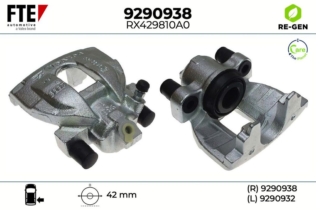 Гальмівний супорт FTE 9290938 - zapix