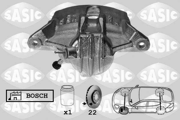 Гальмівний супорт SASIC 6500022 - zapix