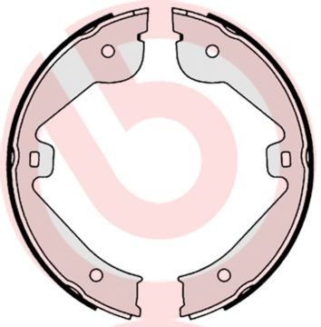 Гальмівні колодки ручника (барабанні) BREMBO S85536 - zapix