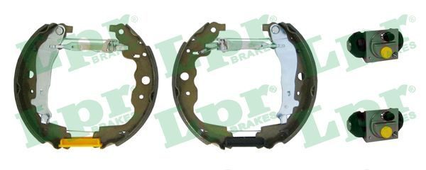 Тормозные колодки ручника (барабанные) LPR OEK702