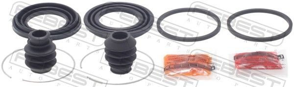 Ремкомплект гальмівного супорта FEBEST 0375YD2F - zapix