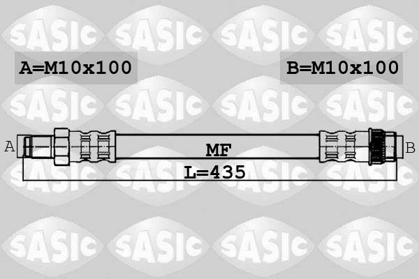 Гальмівні шланги SASIC 6604035 - zapix