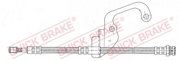 Гальмівні шланги QUICK BRAKE 59922 - zapix