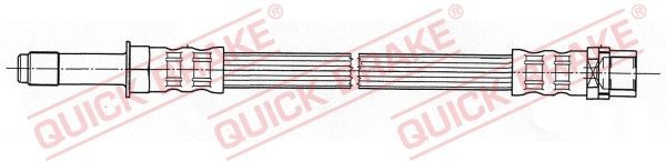 Гальмівні шланги QUICK BRAKE 37017 - zapix
