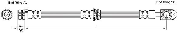 Гальмівні шланги METZGER 4110259 - zapix