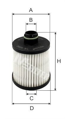 Оливний фільтр MFILTER TE4050 - zapix