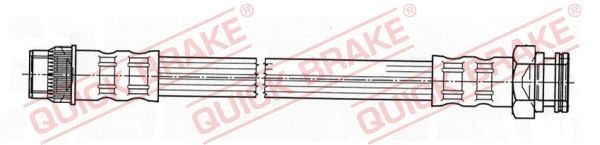 Гальмівні шланги QUICK BRAKE 27076 - zapix