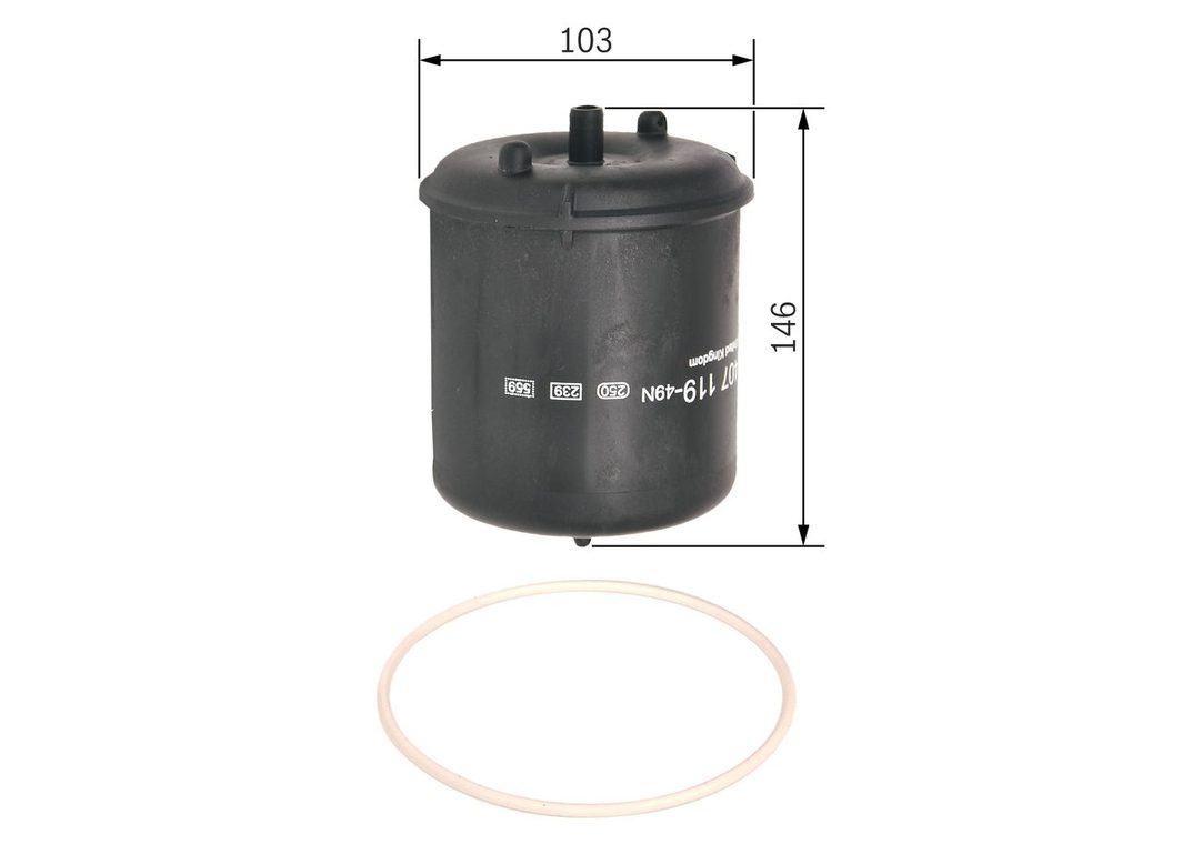 Оливний фільтр BOSCH F026407119 - zapix
