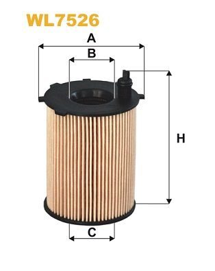 Оливний фільтр WIX FILTERS WL7526 - zapix