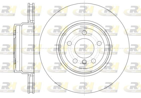 Гальмівний диск ROADHOUSE 6133710 - zapix
