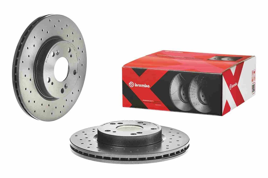 Гальмівний диск BREMBO 09A4551X - zapix