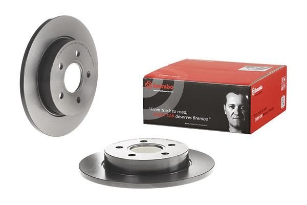 Гальмівний диск BREMBO 08A02921 - zapix