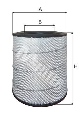 Повітряний фільтр MFILTER A512 - zapix