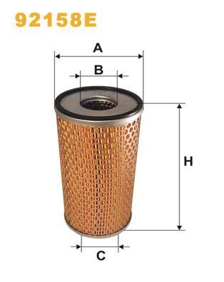 Оливний фільтр WIX FILTERS 92158E - zapix
