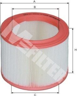 Повітряний фільтр MFILTER A388 - zapix
