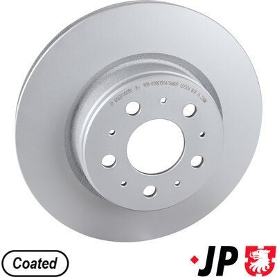 Гальмівний диск JP GROUP 6563100200 - zapix