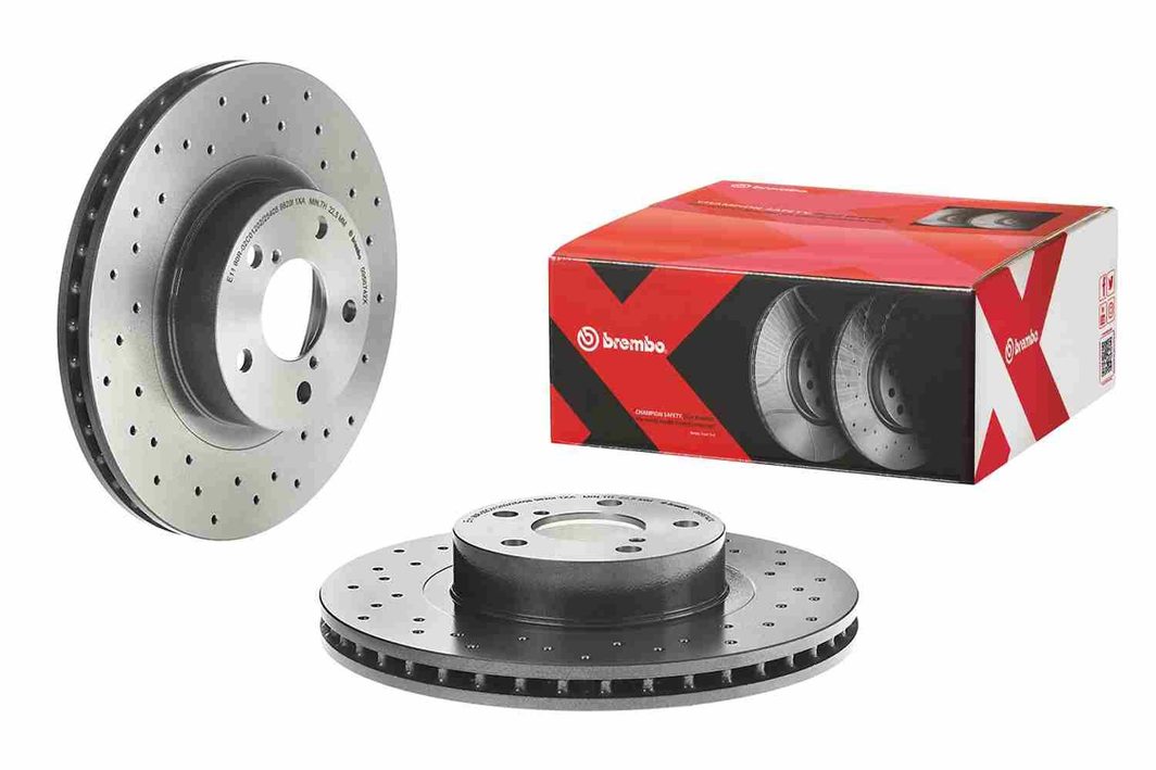 Гальмівний диск BREMBO 0956742X - zapix