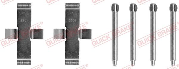 Приладдя / деталі гальмівних колодок QUICK BRAKE 1091037 - zapix