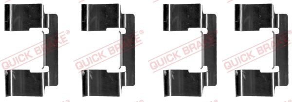 Приладдя / деталі гальмівних колодок QUICK BRAKE 1091235 - zapix