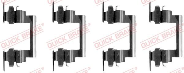 Приладдя / деталі гальмівних колодок QUICK BRAKE 1091236 - zapix