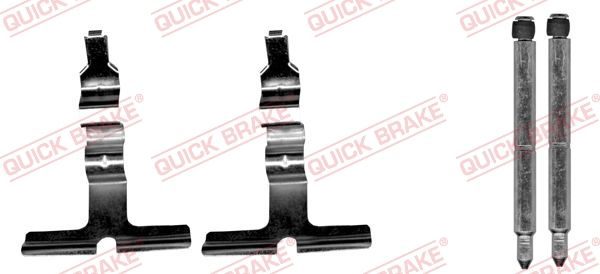 Приладдя / деталі гальмівних колодок QUICK BRAKE 1091676 - zapix