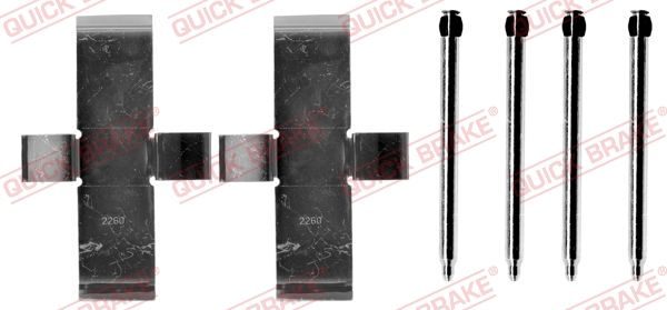 Приладдя / деталі гальмівних колодок QUICK BRAKE 1090945 - zapix