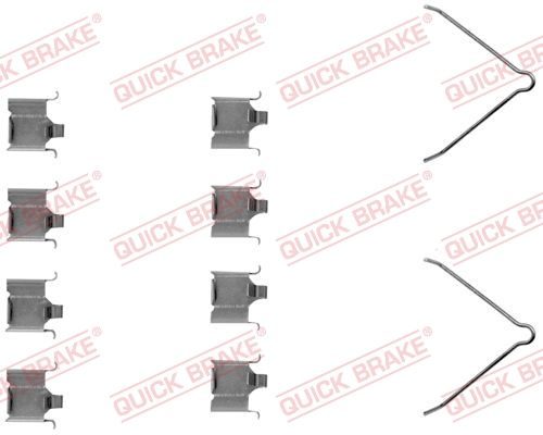 Приладдя / деталі гальмівних колодок QUICK BRAKE 1091166 - zapix