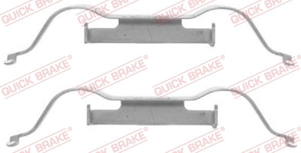 Приладдя / деталі гальмівних колодок QUICK BRAKE 1091288 - zapix