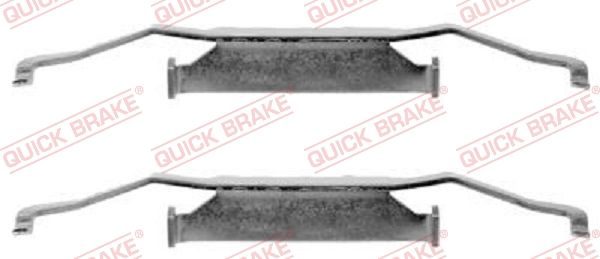 Приладдя / деталі гальмівних колодок QUICK BRAKE 1091054 - zapix