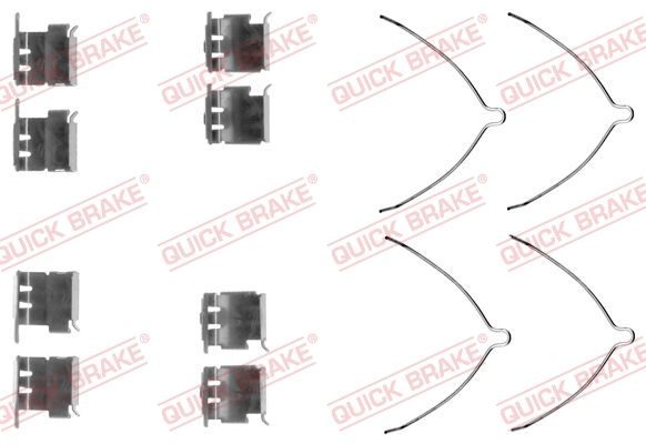 Приладдя / деталі гальмівних колодок QUICK BRAKE 1091289 - zapix