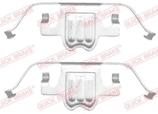 Приладдя / деталі гальмівних колодок QUICK BRAKE 1091695 - zapix