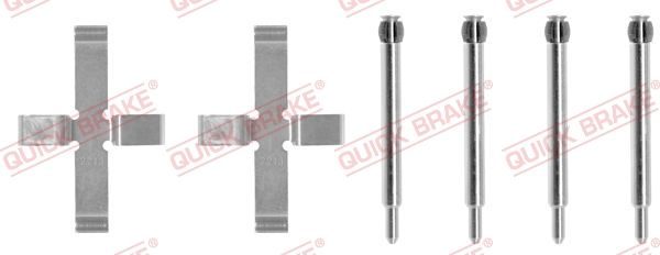 Приладдя / деталі гальмівних колодок QUICK BRAKE 1090980 - zapix