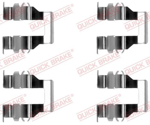 Приладдя / деталі гальмівних колодок QUICK BRAKE 1091199 - zapix