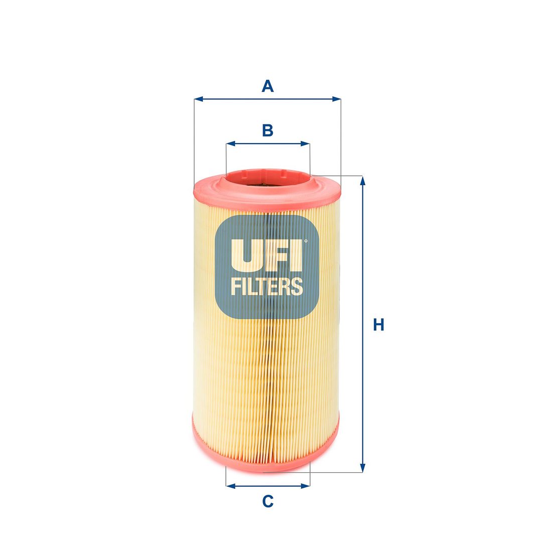 Повітряний фільтр UFI 2762800 - zapix