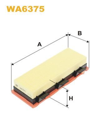 Повітряний фільтр WIX FILTERS WA6375 - zapix