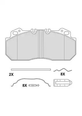 Гальмівні колодки дискові BERAL 2909028004145724 - zapix