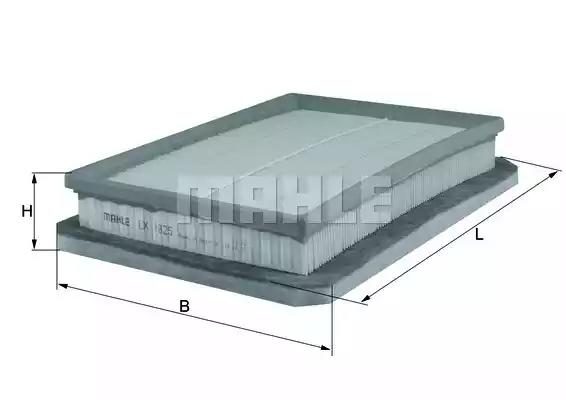 Повітряний фільтр MAHLE LX1825 - zapix