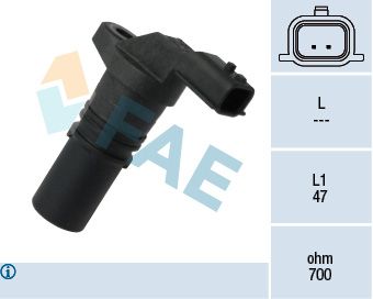 Датчик положення колінчастого валу FAE 79318 - zapix