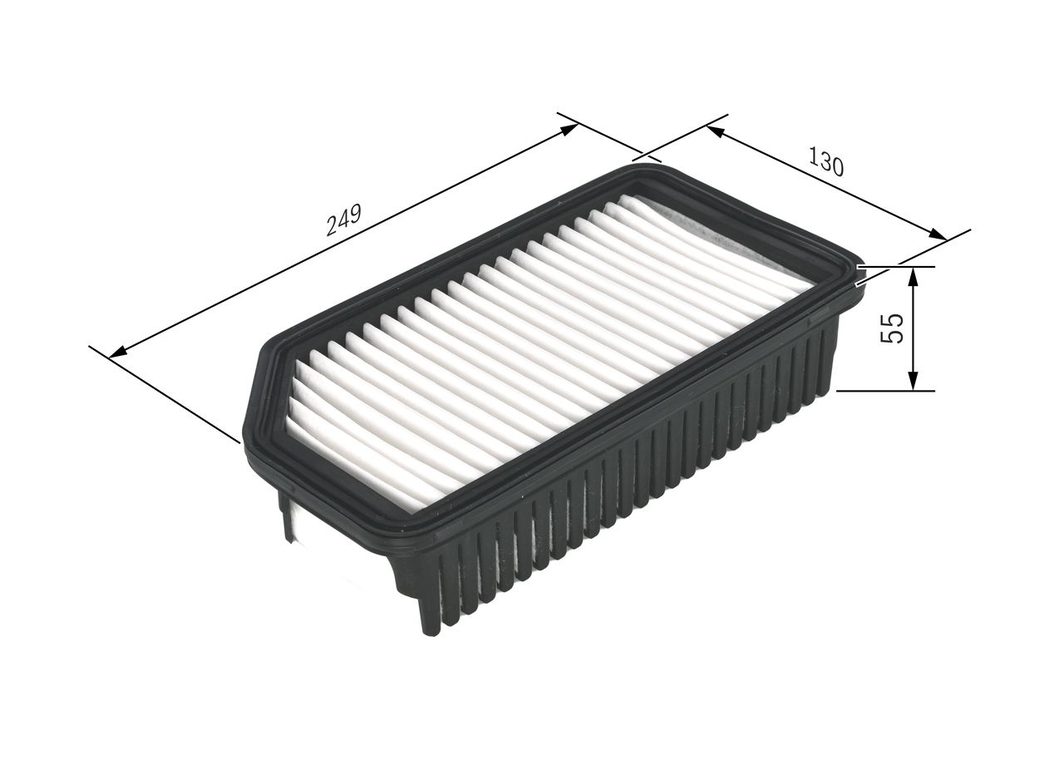 Повітряний фільтр BOSCH F026400137 - zapix