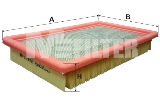 Повітряний фільтр MFILTER K402 - zapix
