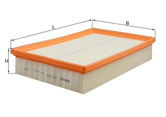 Повітряний фільтр MAHLE LX927 - zapix